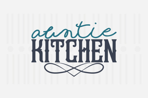 Auntie Kitchen SVG for Crafts and Graphics