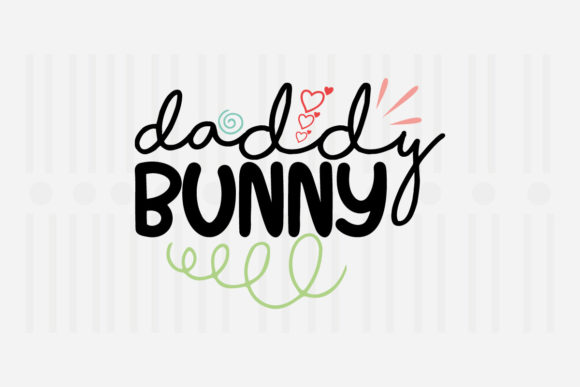 Daddy Bunny Easter SVG for Crafts and Graphics
