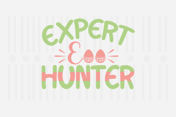 Expert Egg Hunter Easter SVG for Crafts and Graphics