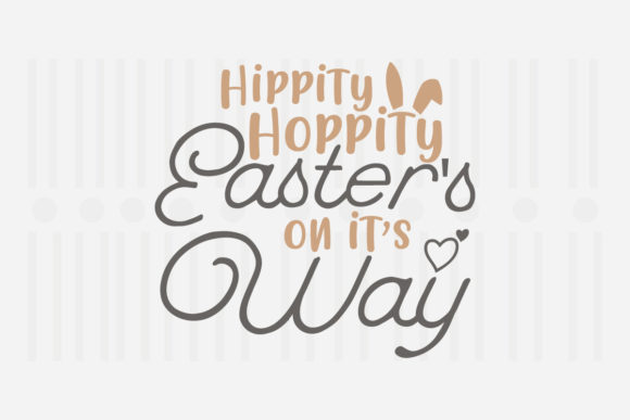 Hippity Hoppity Easter SVG for Crafts and Graphics