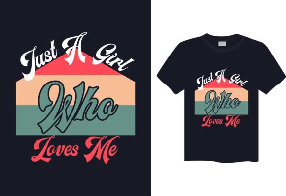 Trendy Typography T Shirt Template for Graphics and Crafts